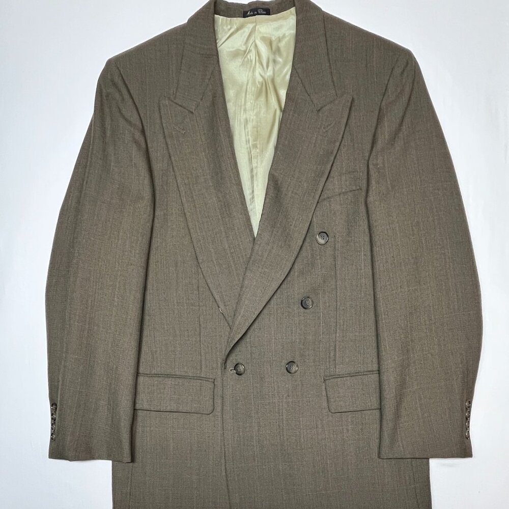 Vintage J. Riggins Men's Double Breasted 33R Suit